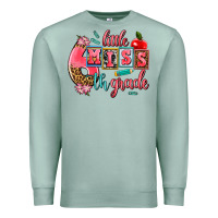 Seafoam little miss 6 th grade Premium Sweatshirt - AdoDesignShop