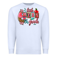 White little miss 6 th grade Premium Sweatshirt - AdoDesignShop