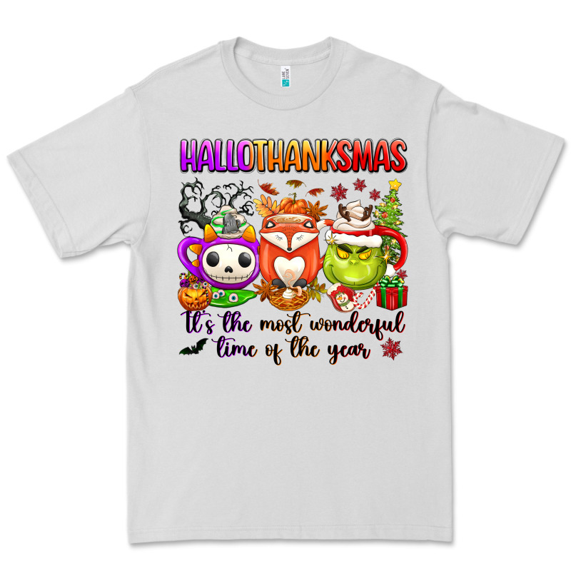 Hallothanksmas Its The Most Wonderful Time Of The Premium Tee by texasbilliewilder | Teevron
