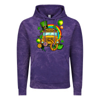 Cloud Purple St. Patrick's school bus Vintage Hoodie - OliviaCreatesArt