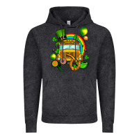 Vintage Black St. Patrick's school bus Vintage Hoodie - OliviaCreatesArt