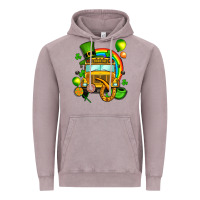 Vintage Zinc St. Patrick's school bus Vintage Hoodie - OliviaCreatesArt