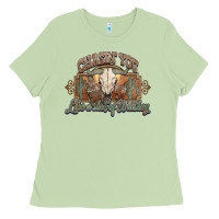 Matcha Chasin you like a shot of whiskey bull skull Ladies Tee - HowdyJamesFarm