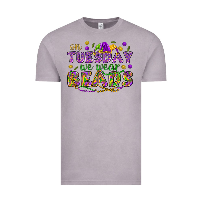On Tuesday We Wear Beads Vintage Tee by HowdyJamesFarm | Teevron