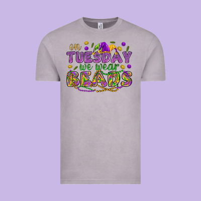 On Tuesday We Wear Beads Vintage Tee Designed By Howdyjamesfarm