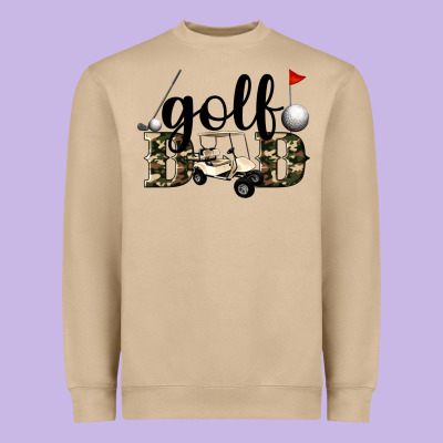 Golf Dad Heavyweight Sweatshirt Designed By Artiststas