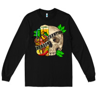 Black Skull crawfish season Long Sleeve Tee - FaDigitalArtStudio
