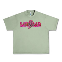 Oil Green Mama neon lightning bolt mother's day Urban Heavy Tee - HowdyJamesFarm