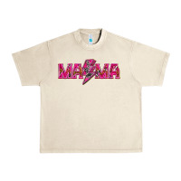 Sandshell Mama neon lightning bolt mother's day Urban Heavy Tee - HowdyJamesFarm