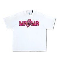 White Mama neon lightning bolt mother's day Urban Heavy Tee - HowdyJamesFarm