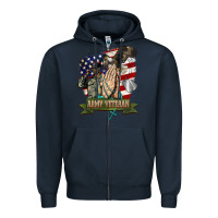 Navy army veteran  pray Zipper Hoodie - BarkalooDesign