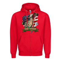 Red army veteran  pray Zipper Hoodie - BarkalooDesign