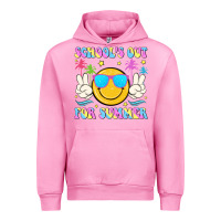Fuchsia Pink schools out for summer Urban Hoodie - JahusDesignShop