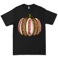 Black Baseball Pumpkin Premium Tee - texasbilliewilder