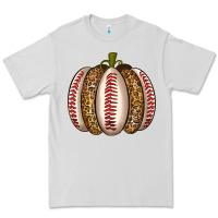 Dove Grey Baseball Pumpkin Premium Tee - texasbilliewilder