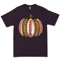 Plum Baseball Pumpkin Premium Tee - texasbilliewilder