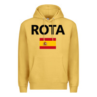 Antique Gold rota spain spanish flag city vacation travel gift pullover hoodie Premium Hoodie - maiPhamDesign