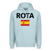 Rota Spain Spanish Flag City Vacation Travel Gift Pullover Hoodie Premium Hoodie | Teevron