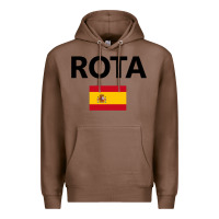 Chestnut rota spain spanish flag city vacation travel gift pullover hoodie Premium Hoodie - maiPhamDesign