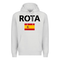Dove Grey rota spain spanish flag city vacation travel gift pullover hoodie Premium Hoodie - maiPhamDesign