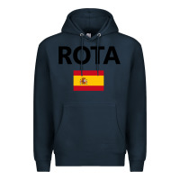 Navy rota spain spanish flag city vacation travel gift pullover hoodie Premium Hoodie - maiPhamDesign