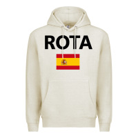 Oatmeal Heather rota spain spanish flag city vacation travel gift pullover hoodie Premium Hoodie - maiPhamDesign