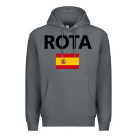 Rock rota spain spanish flag city vacation travel gift pullover hoodie Premium Hoodie - maiPhamDesign