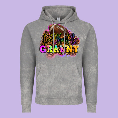 Football Granny Vintage Hoodie Designed By Oliviacreatesart