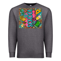 Charcoal Heather teacher  School Premium Sweatshirt - AdoDesignShop