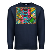 Navy teacher  School Premium Sweatshirt - AdoDesignShop