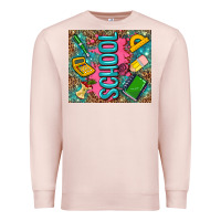 Pale Pink teacher  School Premium Sweatshirt - AdoDesignShop