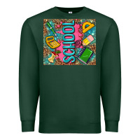 Sports Green teacher  School Premium Sweatshirt - AdoDesignShop