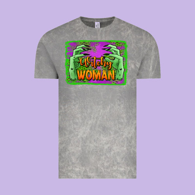 Witchy Woman Hands Vintage Tee Designed By Jasminsmagicworld