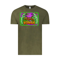 Vintage Olive witchy woman hands Vintage Tee - Jasminsmagicworld