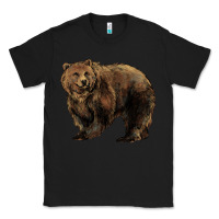 Black Grizzly Bear Classic Tee - HowdyJamesFarm