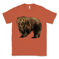Copper Grizzly Bear Classic Tee - HowdyJamesFarm