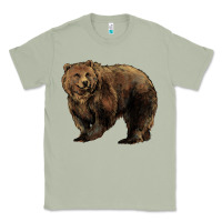 Matcha Grizzly Bear Classic Tee - HowdyJamesFarm