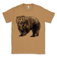 Toasted Coconut Grizzly Bear Classic Tee - HowdyJamesFarm