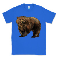 True Royal Grizzly Bear Classic Tee - HowdyJamesFarm