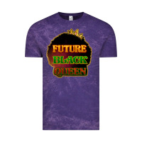 Cloud Purple Future black queen Vintage Tee - HowdyJamesFarm