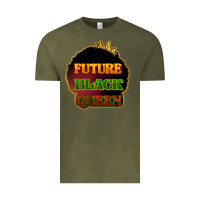 Vintage Olive Future black queen Vintage Tee - HowdyJamesFarm