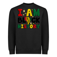 Black i am black history Heavyweight Sweatshirt - Artiststas