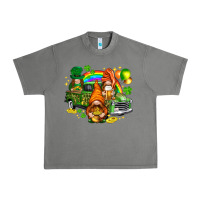 Tornado St. Patrick's Day gnomies with truck Urban Heavy Tee - HowdyJamesFarm