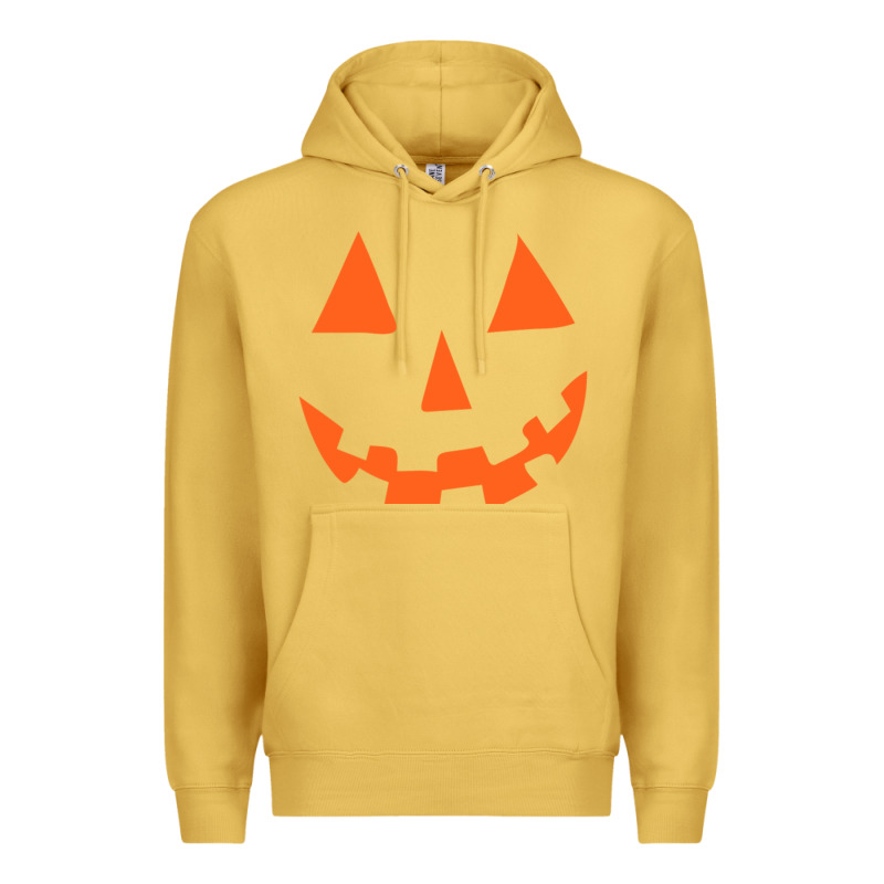 Halloween Pumpkin Face Gift Creepy Spooky Horror Premium Hoodie by maiPhamDesign | Teevron