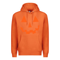 Carrot Halloween Pumpkin Face Gift Creepy Spooky Horror Premium Hoodie - maiPhamDesign
