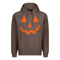 Coffee Halloween Pumpkin Face Gift Creepy Spooky Horror Premium Hoodie - maiPhamDesign