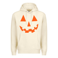 Sandshell Halloween Pumpkin Face Gift Creepy Spooky Horror Premium Hoodie - maiPhamDesign