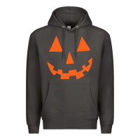 Smoke Halloween Pumpkin Face Gift Creepy Spooky Horror Premium Hoodie - maiPhamDesign