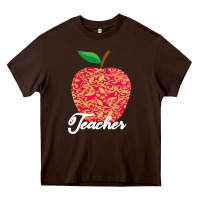 Chocolate Brown Teacher Heavy Core Tee - Bettercallsaul