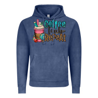 Vintage Denim coffee teach repeat Vintage Hoodie - OliviaCreatesArt